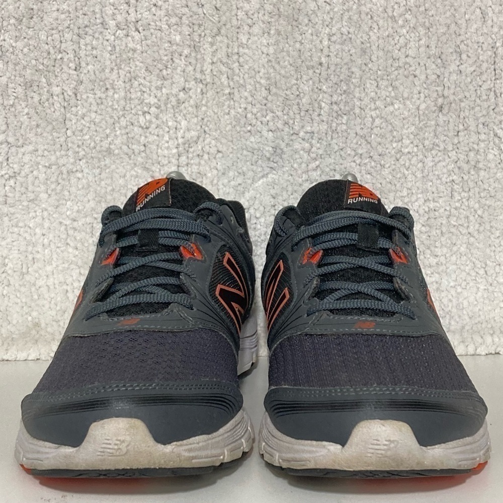 New Balance Mens Black Grey Orange Cush+ Running Athletic Sneakers Shoes SZ US 8 - Picture 3 of 11